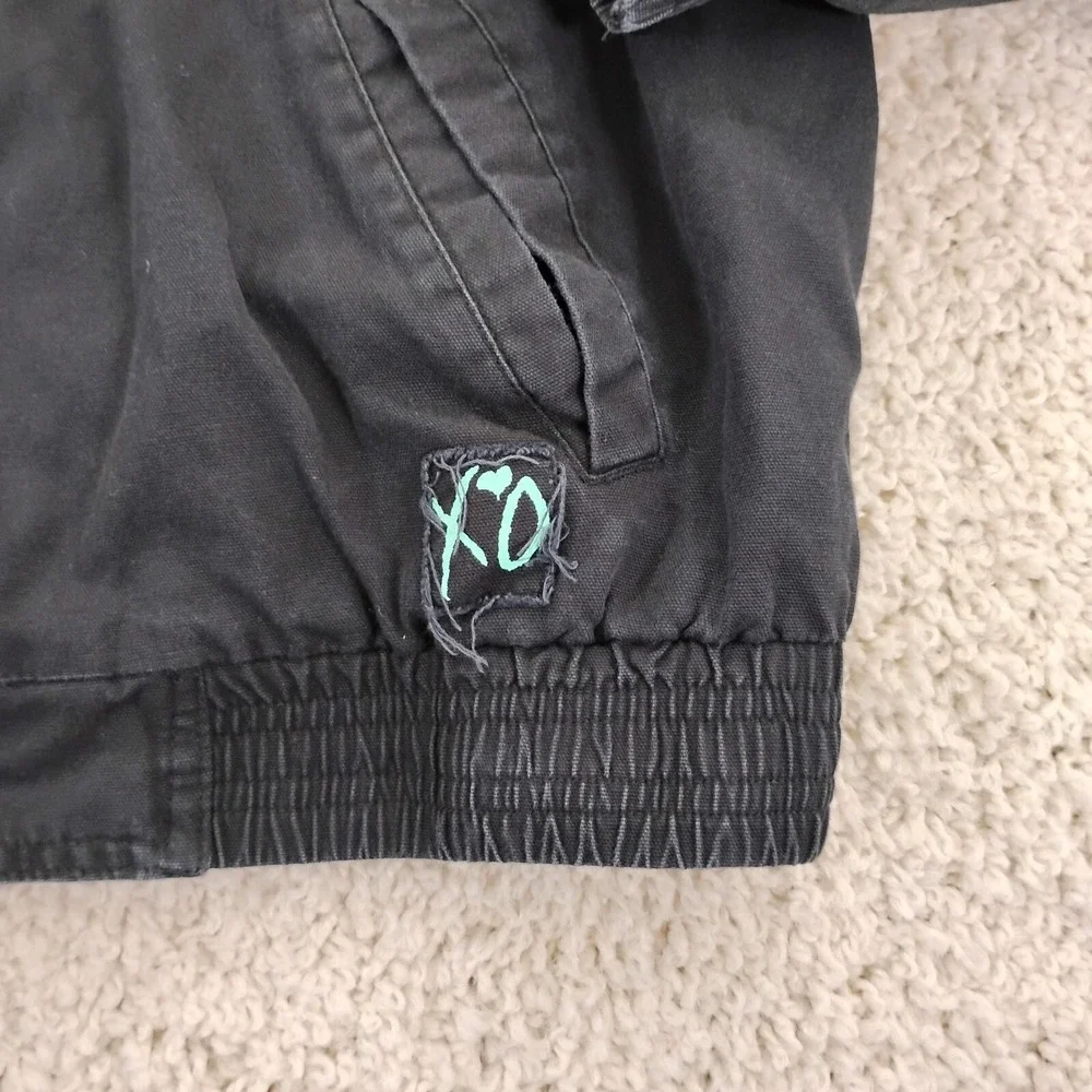 The Weeknd XO Jacket Mens Small Black Starboy Legend Hip Hop Rap 2017 World Tour
